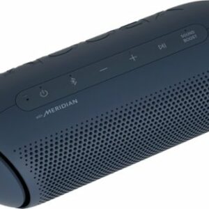 LG - XBOOM Go Portable Bluetooth Speaker - Blue/Black