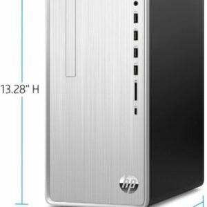 HP - Pavilion Desktop - AMD Ryzen 7 - 16GB Memory - 1TB SSD - Natural Silver