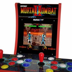 Arcade1Up - Mortal Kombat II 2-player Countercade with Lit Marquee