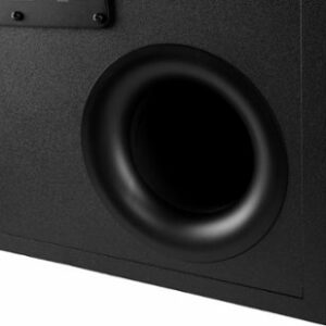 Polk Audio - Monitor XT12 12" 100W Class A/B Amplifier Subwoofer - Midnight Black