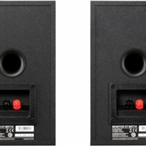 Polk Audio - Monitor XT15 Bookshelf Speaker Pair - Midnight Black