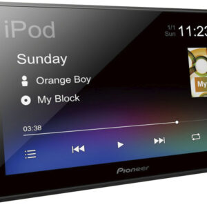 Pioneer - 6.8" Bluetooth Digital Media Receiver - Black