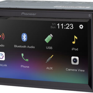 Pioneer - 6.2" Bluetooth® Digital Media (DM) Receiver - Black