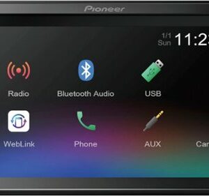 Pioneer - 6.2" Bluetooth® Digital Media (DM) Receiver - Black