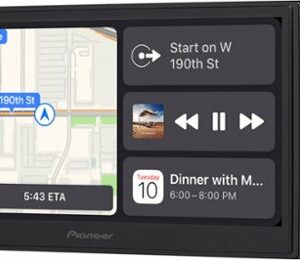 Pioneer - 6.8" Android Auto™ and Apple CarPlay® Bluetooth® Digital Media (DM) Receiver - Black