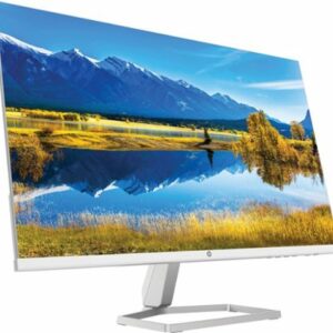 HP - 27" IPS LED FHD FreeSync Monitor (HDMI x2, VGA) with Integrated Speakers - Ceramic White