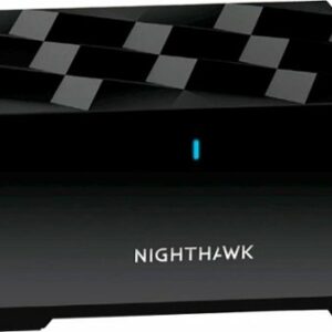 NETGEAR - Nighthawk AX1800 Dual-Band Mesh Wi-Fi 6 Satellite - Black