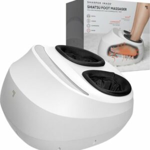 Sharper Image - Shiatsu Foot Massager - White