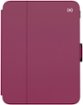 Speck - Balance Folio Case with Microban for iPad Mini 6 - Verry Berry Red / Slate Grey