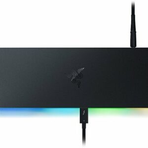 Razer - Thunderbolt 4 Dock with Chroma RGB Lighting - Black