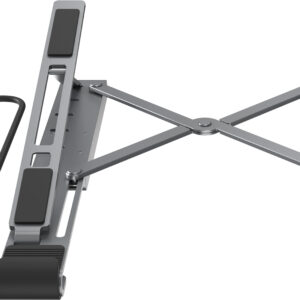 Hyper - HyperDrive 7-in-1 USB-C Hub Stand with MicroSD/SD - Gray