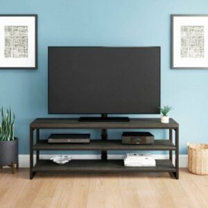 Whalen Furniture - TV Stand for Most TVs Up to 70" - gray