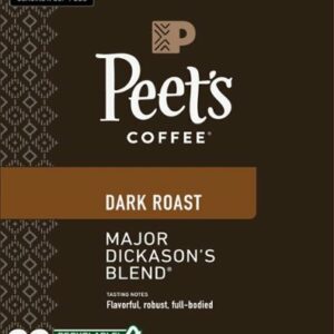 Peet's Coffee - Major Dickason's K-Cup Pods 22-Pack