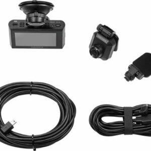 Insignia™ - 4K Front and Rear Dashboard Camera System - Black