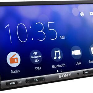 Sony - 6.95" Android Auto and Apple CarPlay Bluetooth Digital Media Receiver - Black