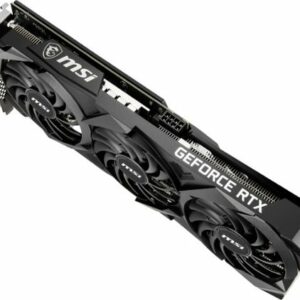 MSI - NVIDIA GeForce RTX 3060 Ti VENTUS3X 8G OC LHR - 8GB GDDR6 - PCI Express 4.0 - Graphic Card - Black