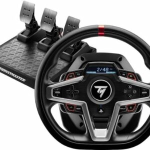 Thrustmaster - T248 Racing Wheel and Magnetic Pedals for PS5, PS4, PC - Black