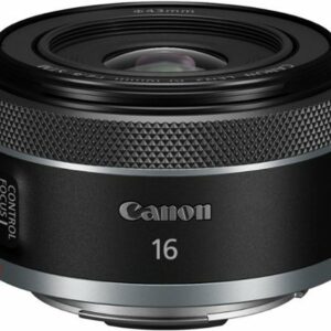 Canon - RF16mm F2.8 STM Wide Angle Prime Lens for EOS R-Series Cameras - Black