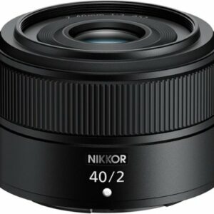 NIKKOR Z 40mm f/2 Standard Prime Lens for Nikon Z Cameras - Black