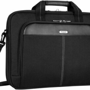 Targus - Classic Slim Briefcase for 15.6 Laptops - Black