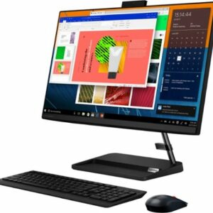 Lenovo - IdeaCentre AIO 3i 24" Touch-Screen All-In-One - Intel Core i3 - 8GB Memory - 256GB Solid State Drive - Black