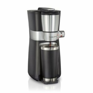 Hamilton Beach - Convenient Craft  Single Serve Rapid Cold Brew & Hot Coffee  Brewer - BLACK