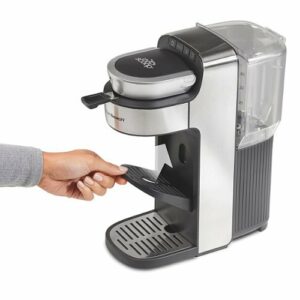 Hamilton Beach - The Scoop Single-Serve Coffee Maker with Removable Reservoir - BLACK