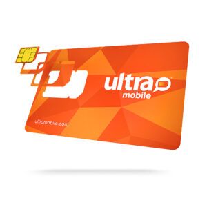 Ultra Mobile - 1-Month Unlimited Prepaid SIM Card - Orange