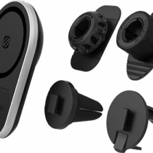 Scosche - MagicMount Pro Charge5 Dash / Vent for most Cell Phones - Black