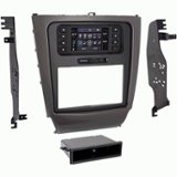 Metra - Dash Kit for Select 2006-2013 Lexus IS 250 IS DIN DDIN - Tone Gray/Black