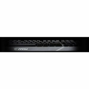 MSI - VIGOR GK20 Ergonomic Wired Gaming Membrane Keyboard - Black