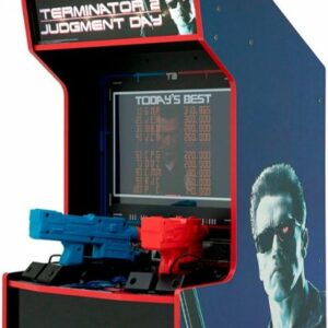 Arcade1UP Terminator 2 Judgment Day Arcade with Riser and Lit Marquee