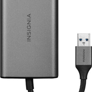 Insignia™ - USB to VGA Adapter - Black