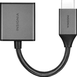 Insignia™ - HDMI to VGA Adapter - Cool gray