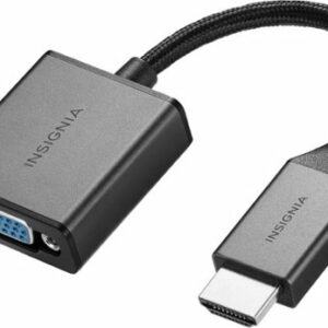 Insignia™ - HDMI to VGA Adapter - Cool gray