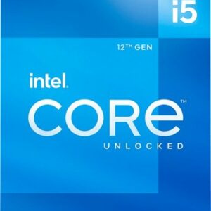 Intel - Core i5-12600K Desktop Processor 10 (6P+4E) Cores up to 4.9 GHz Unlocked  LGA1700 600 Series Chipset 125W - Grey/Black/Gold