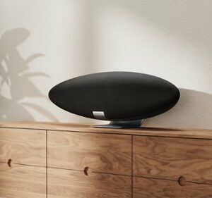 Bowers & Wilkins - Zeppelin Speaker with Wireless Streaming via iOS and Android Compatible Music App with Built-In Alexa - Midnight Grey