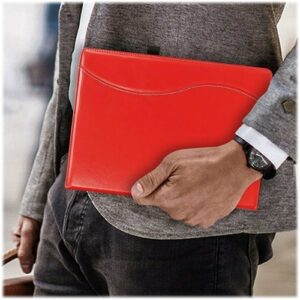 SaharaCase - Business Series Folio Case for Microsoft Surface Pro 8 - Red