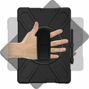 SaharaCase - Protection Hand Strap Series Case for Microsoft Surface Pro X 2021 - Black