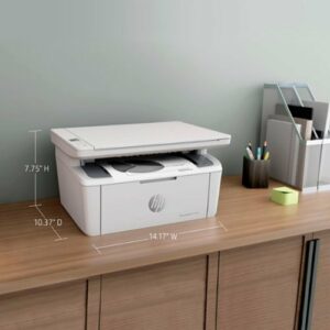 HP - LaserJet M140we Wireless Black and White Laser Printer with 6 months of Instant Ink included with HP+ - White