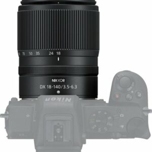 NIKKOR Z DX 18-140mm f/3.5-6.3 VR All-in-One Zoom lens for Nikon Z Cameras - Black