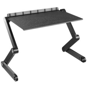 Mount-It! - Adjustable Tray for  Laptop - Black