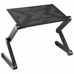 Mount-It! - Adjustable Tray for  Laptop - Black