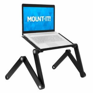 Mount-It! - Adjustable Tray for  Laptop - Black