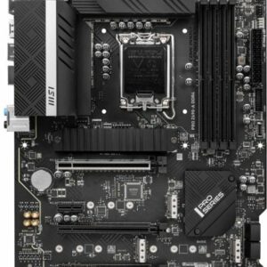 MSI - PRO Z690-A DDR4 Socket LGA 1700 USB 3.2 Intel Motherboard - Black