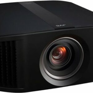 JVC DLA-NZ8 D-ILA Laser Projector, 2500 Lumens, 80,000:1 Native Contrast, 8K/60P, 4K/120P, 65 mm All Glass Lens, HDR10+ - Black