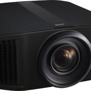 JVC DLA-NZ9 D-ILA Laser Projector, 3000 Lumen,100K:1 Native Contrast, 8K/60P, 4K/120P HDMI Inputs, 100 mm All Glass Lens - Black