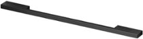 Fisher & Paykel - Contemporary Fine 30" 1 pc Handle Kit - Black