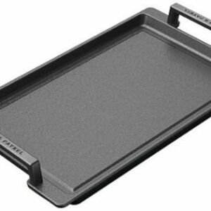 Fisher & Paykel - Non-Stick Flat Griddle Plate & Hybrid Roast Dish - Black