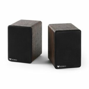 Victrola - Premiere M1 Bookshelf Monitors - Espresso